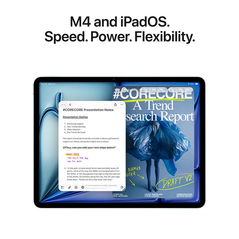 iPad Air 11-inch (M4)- Purple