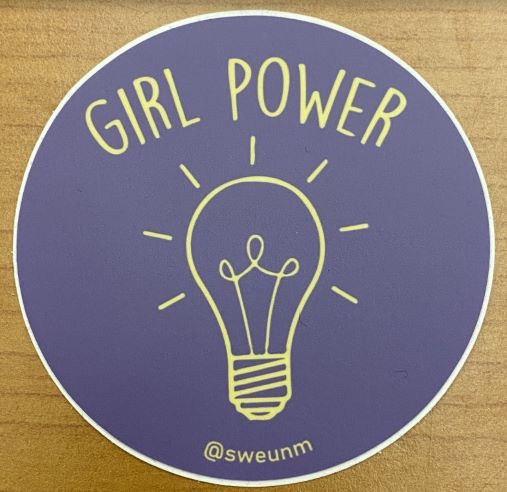 SWE Girl Power Sticker