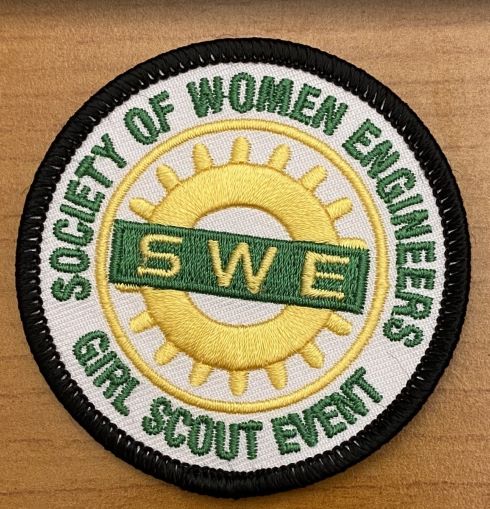 SWE Girl Scout Patch (Black)