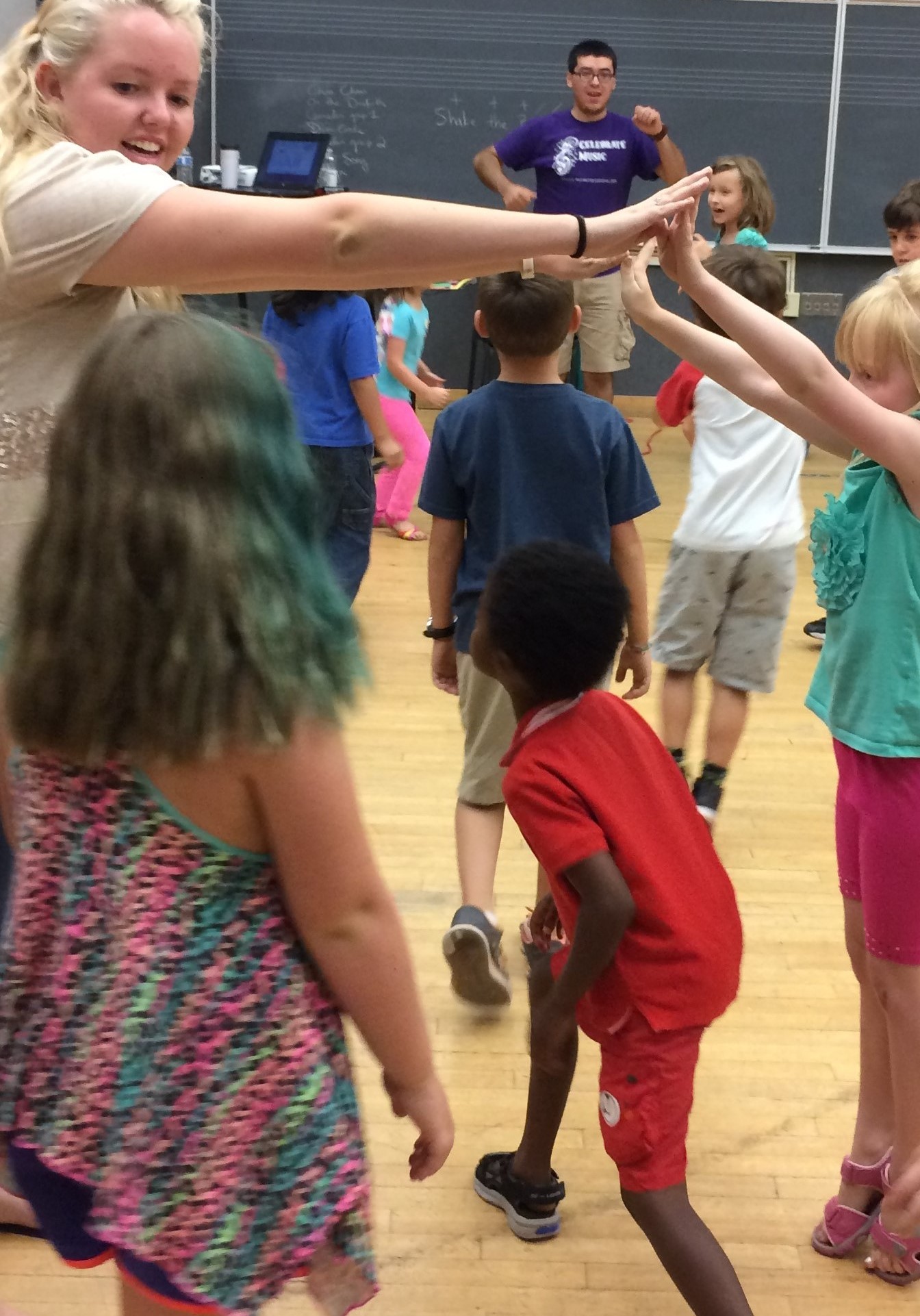 Music, Rhythm, and Movement (ages 4-7) 10am