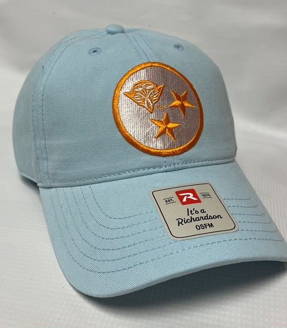 Richardson 326 Cool Blue TriStar Patch Hat