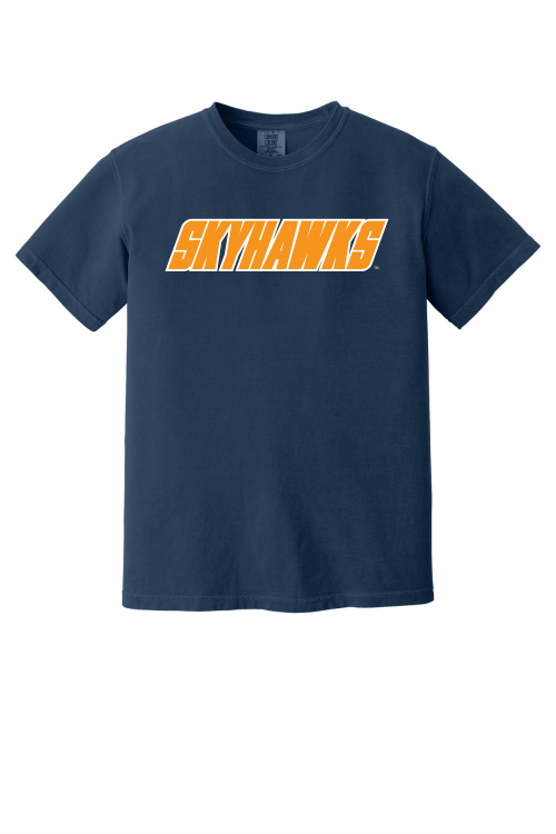 UTM Skyhawks Comfort Colors True Navy Short Sleeve T-shirt