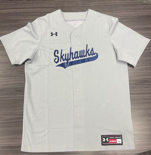 Skyhawk Baseball Jersey New Under Armour Grey