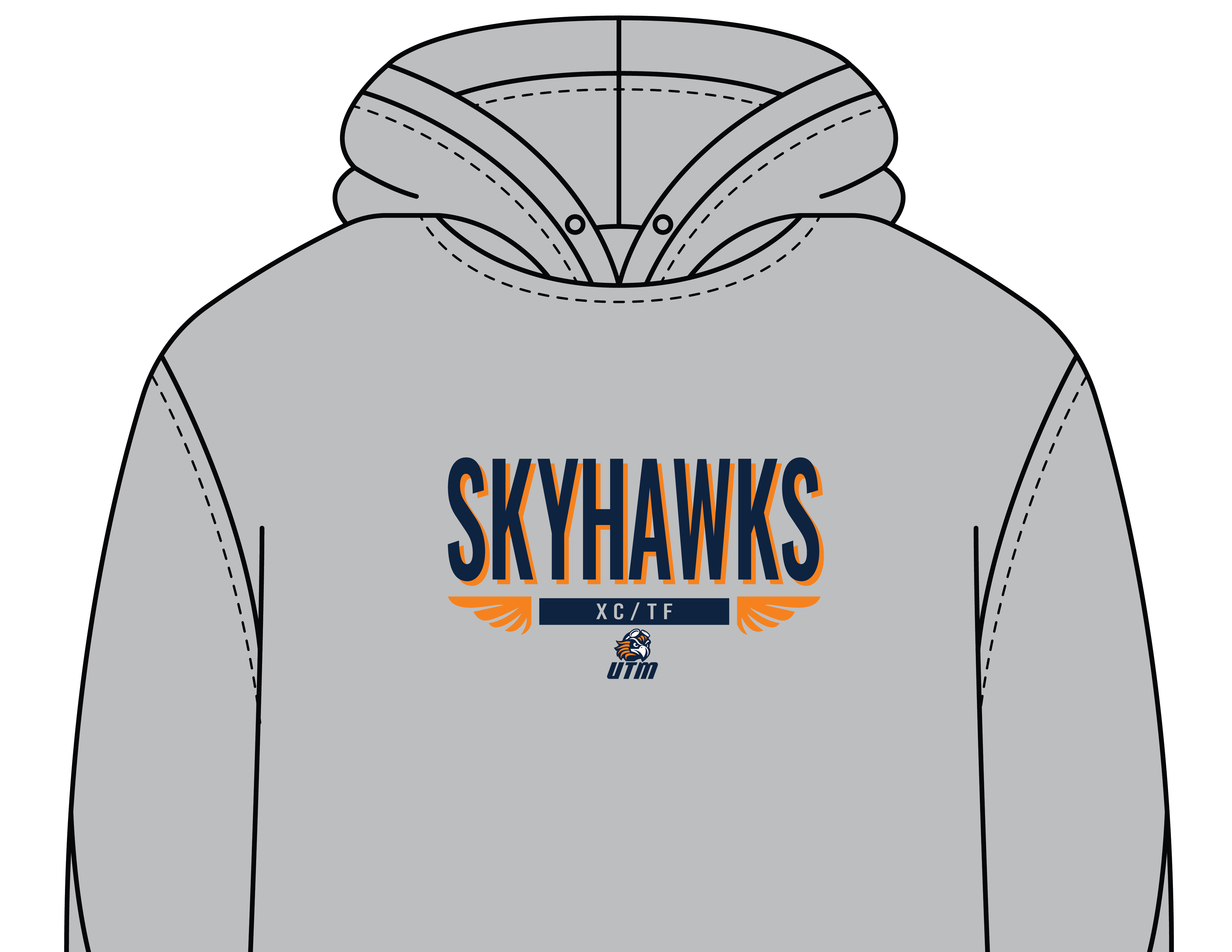 UTM XC Hoodie Grey