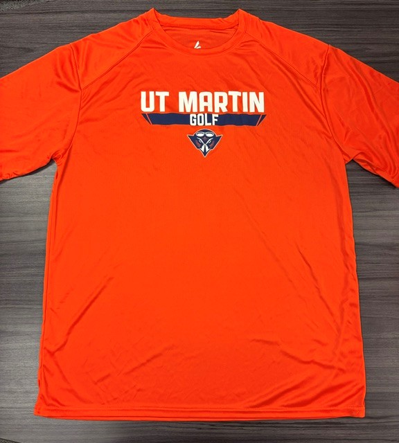 UT Martin Golf BSN Performance Orange T-Shirt - XL
