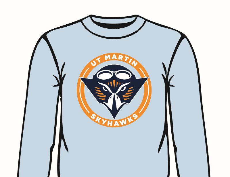 UTM Skyhawks Light Blue Crewneck