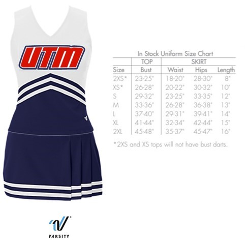 UTM Cheer Youth Uniform Presale