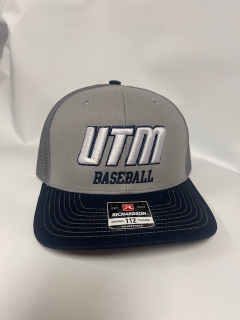 Baseball Richardson Hat Tricolor Grey/Charcoal/Navy