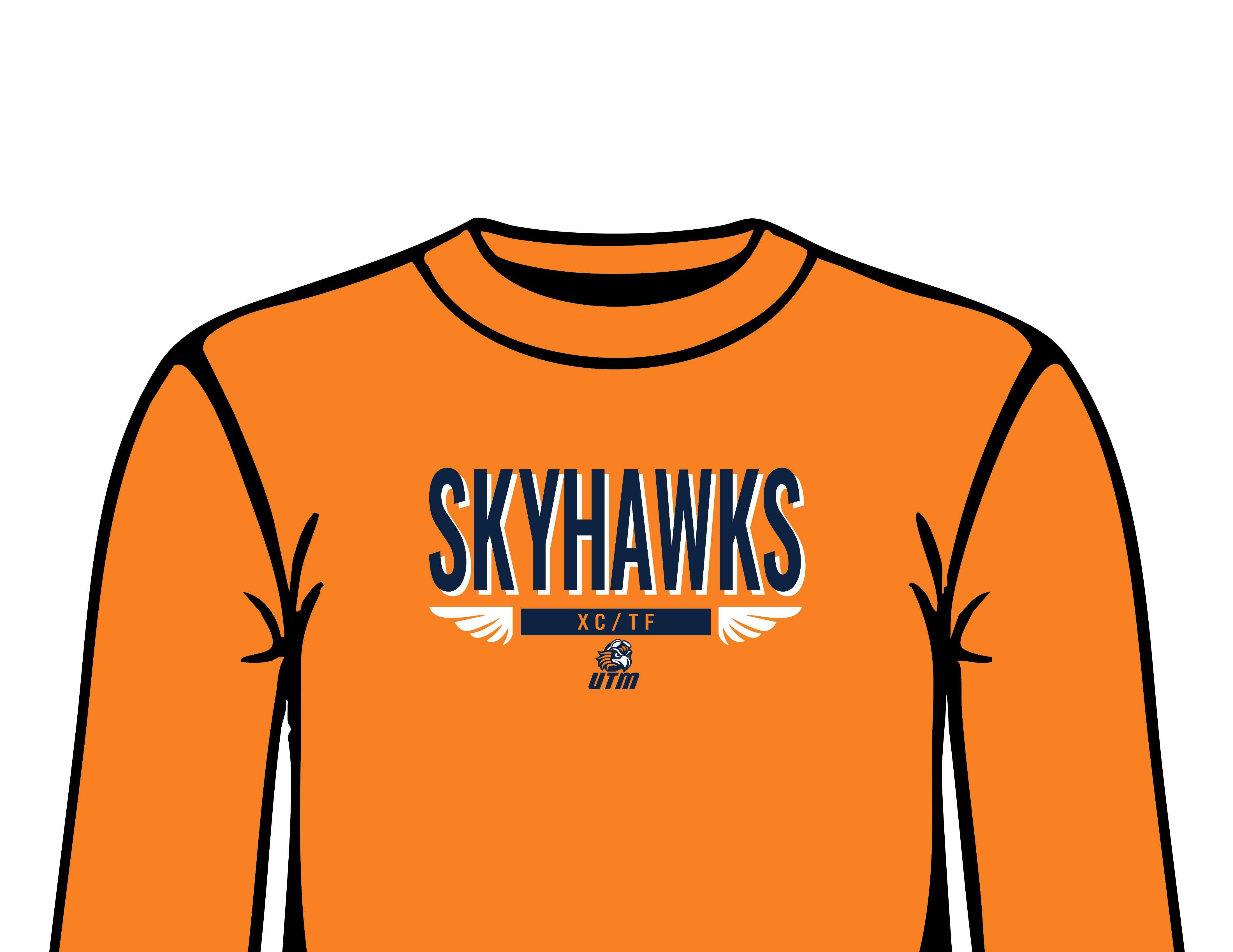 UTM XC Crew Neck Orange
