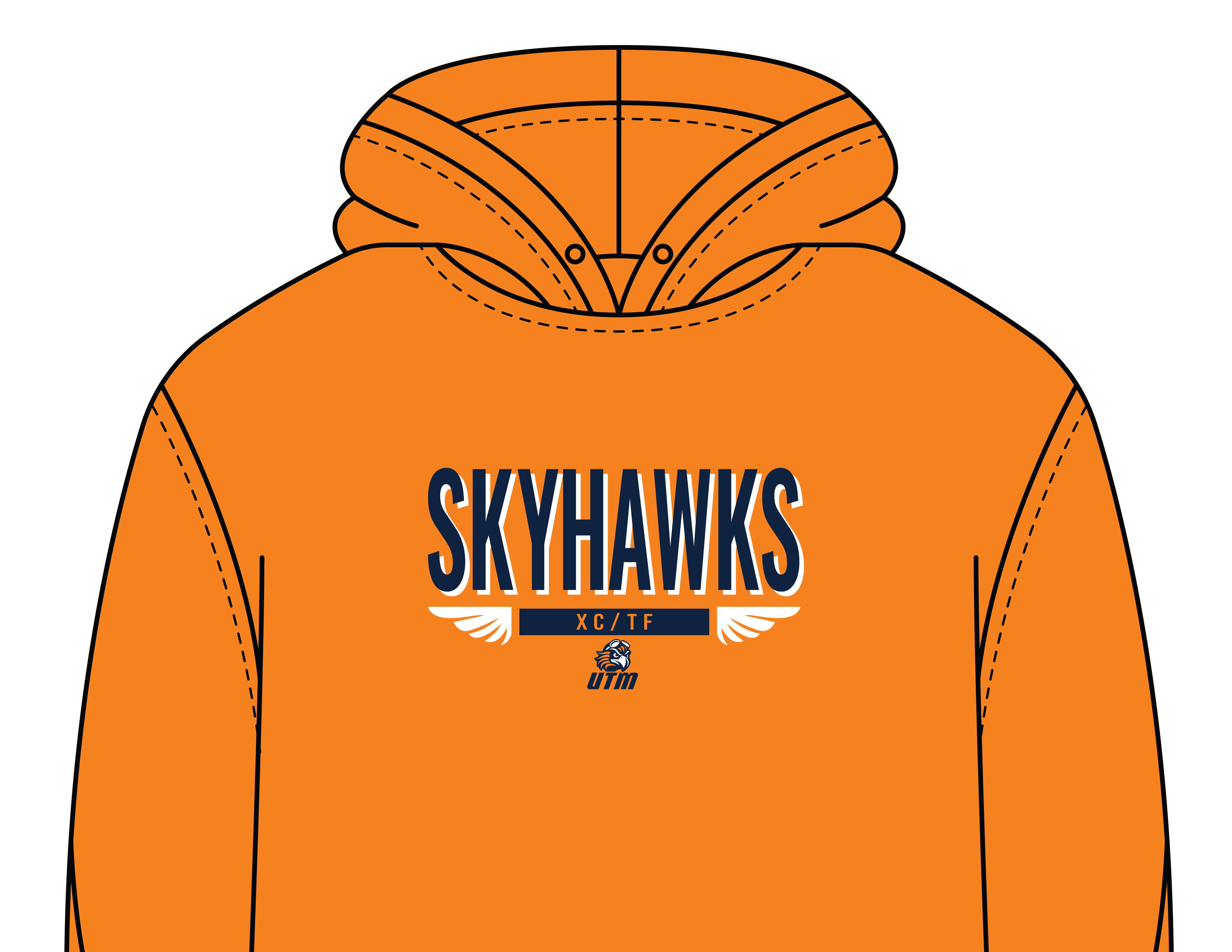 UTM XC Hoodie Orange