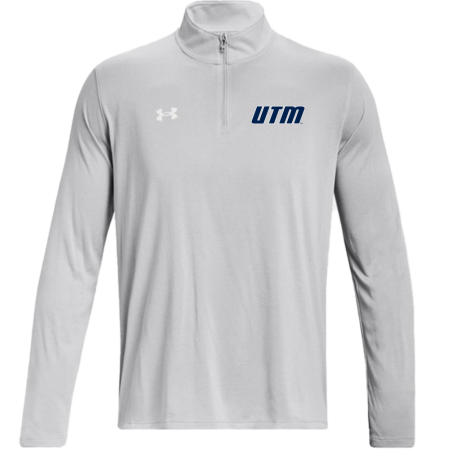 Under Armour Quarter Zip Team Tech Light Heather Pullover