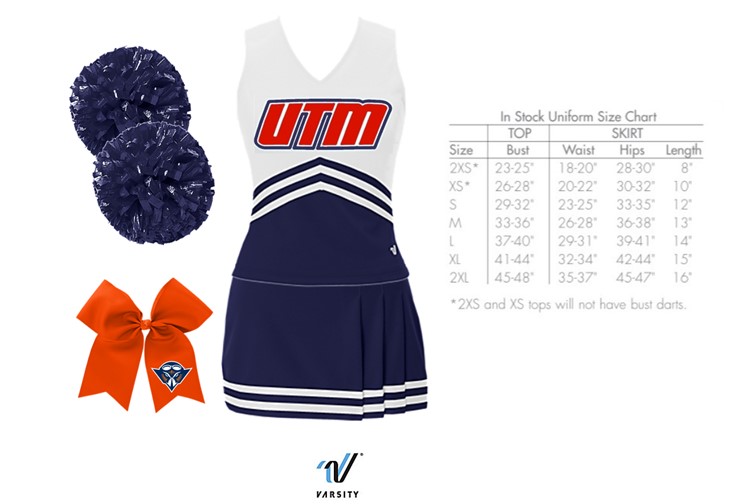 UTM Cheer Youth Uniform Package Presale