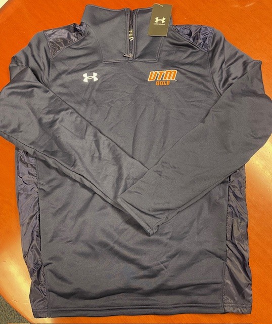 UTM Golf Under Armour Navy Pullover - Large