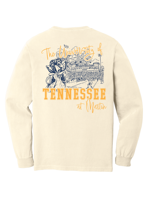 UTM Novelty Comfort Colors Ivory Long Sleeve T-shirt