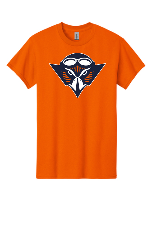 UTM Skyhawks Gilden Orange Short Sleeve T-shirt