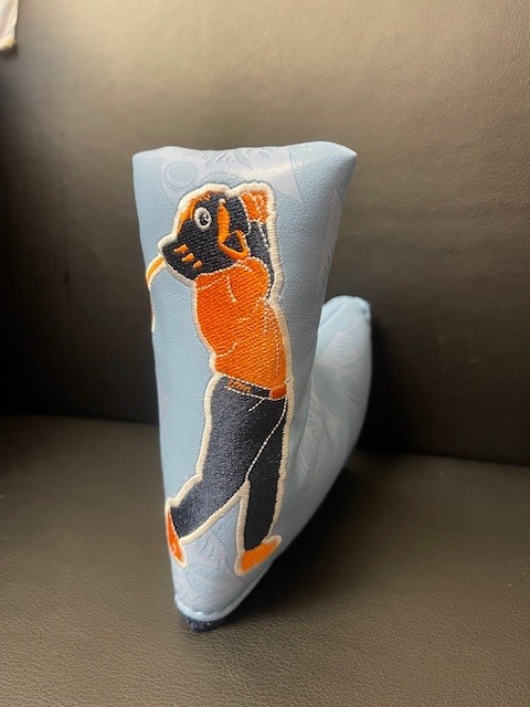 Skyhawk Golf Blade Light Blue Putter Cover