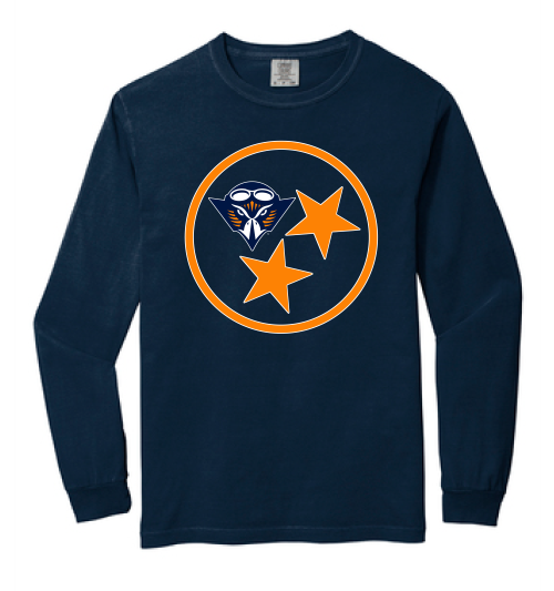 UTM Tristar Comfort Colors Navy Long Sleeve T-shirt