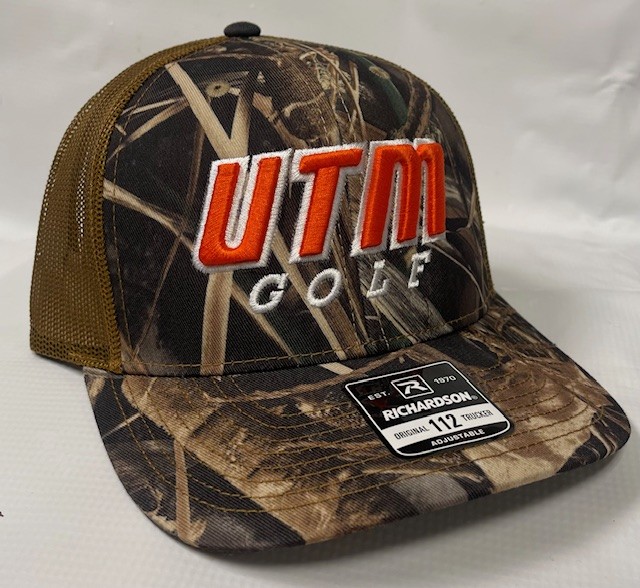 UTM Golf Richardson 112 Original Trucker Camo Hat