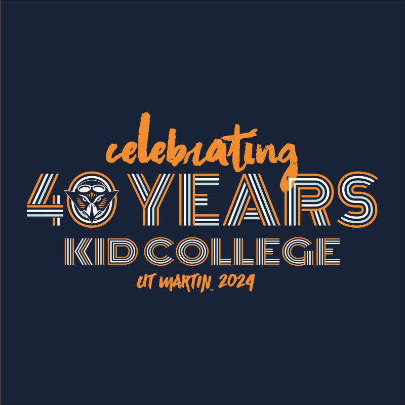 2024 UT Martin Kid College-3rd-5th Grade **HALF DAY REGISTRATION** 12:00 p.m.-2:50 p.m.