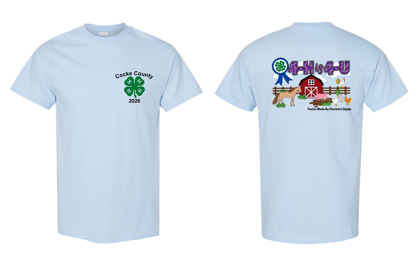 Cocke County 4-H T-Shirt Fundraiser