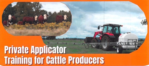 Private Applicator Training for Cattle Producers McNairy/Hardin Counties