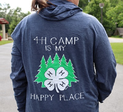 My Happy Place Hooded Shirt