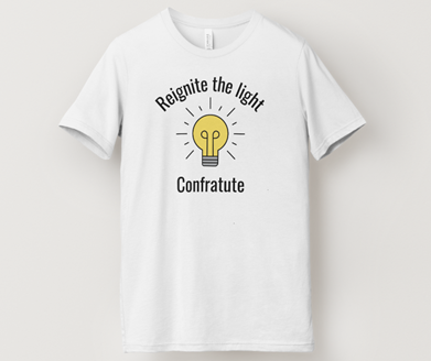 Confratute T-Shirt-White (2023)