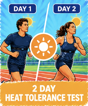 2 DAY - HEAT TOLERANCE TEST (HTT) Athlete Specific