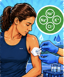 SWEAT RATE AND SWEAT ELECTROLYTE TEST