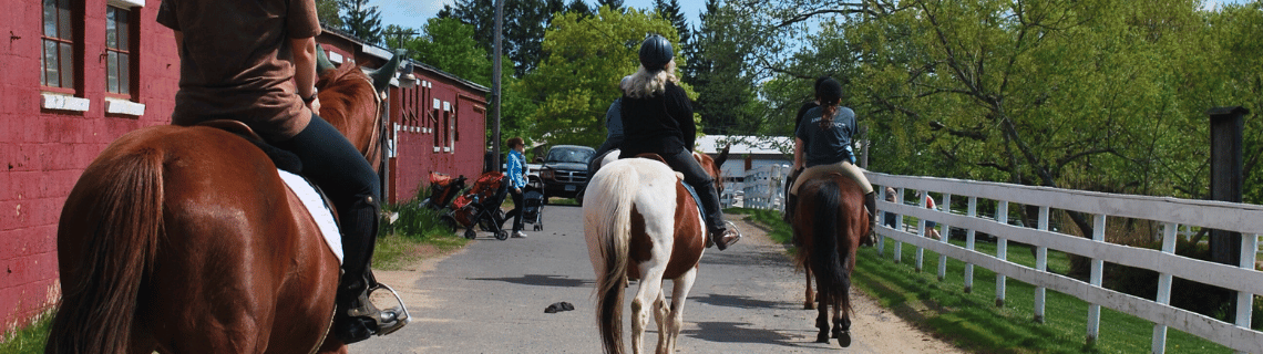 horse riding