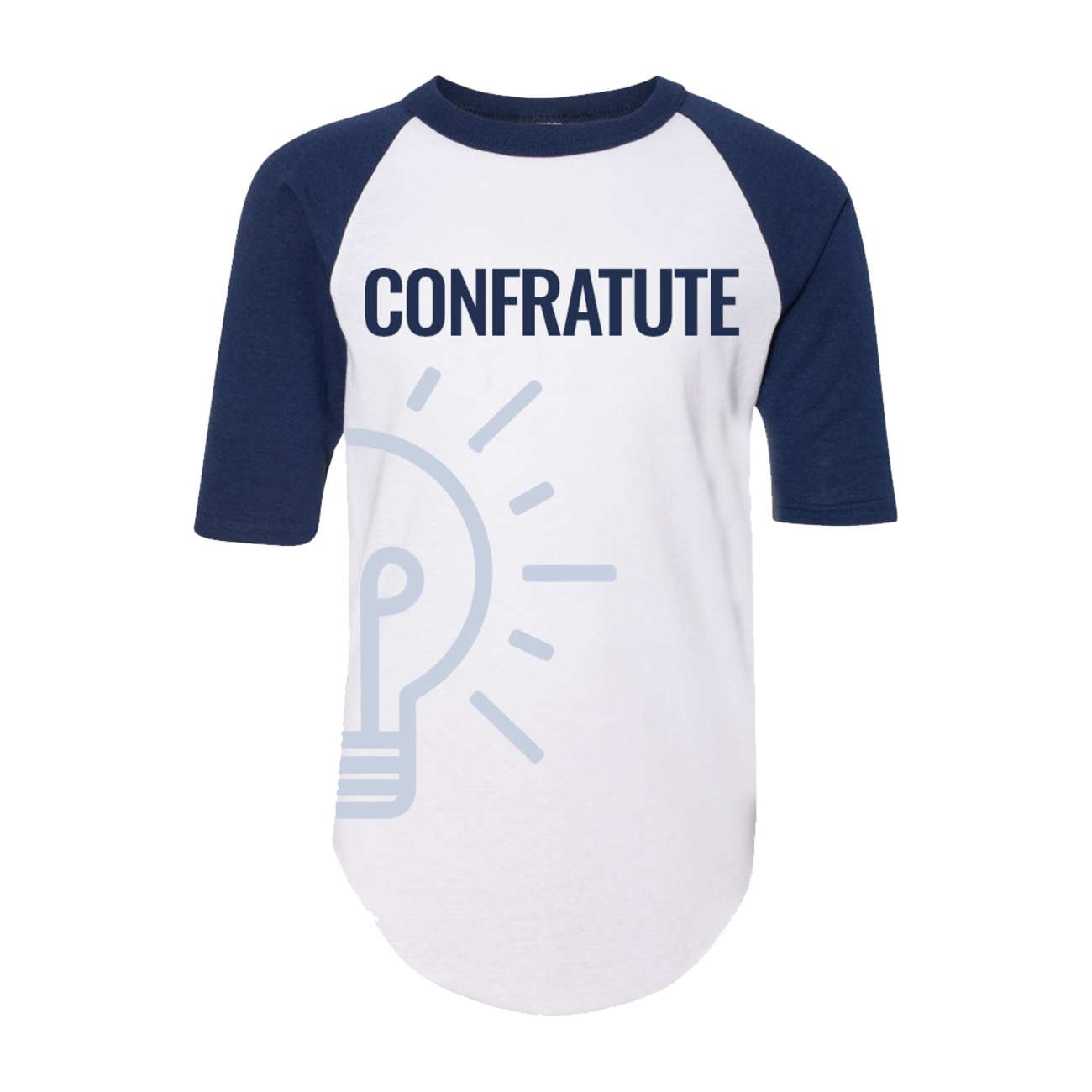 Confratute 3/4 Sleeve Baseball Shirt (2025) 