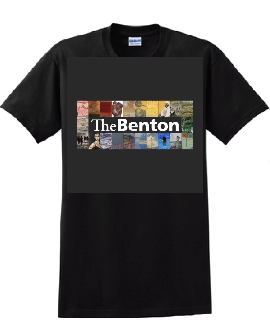 T-Shirt: 2023 Benton Museum Black T-Shirt
