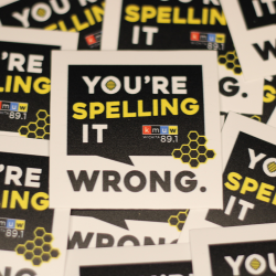 You're Spelling It Wrong 2" Sticker
