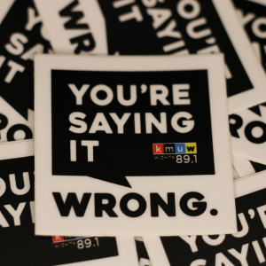 You're Saying It Wrong Sticker