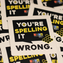 You're Spelling It Wrong 3" Sticker