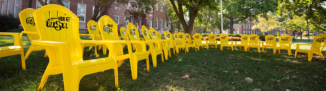 Wichita State Lawn Chairs 