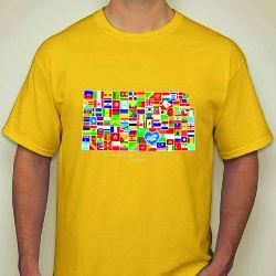 International Education T-Shirt, Gold