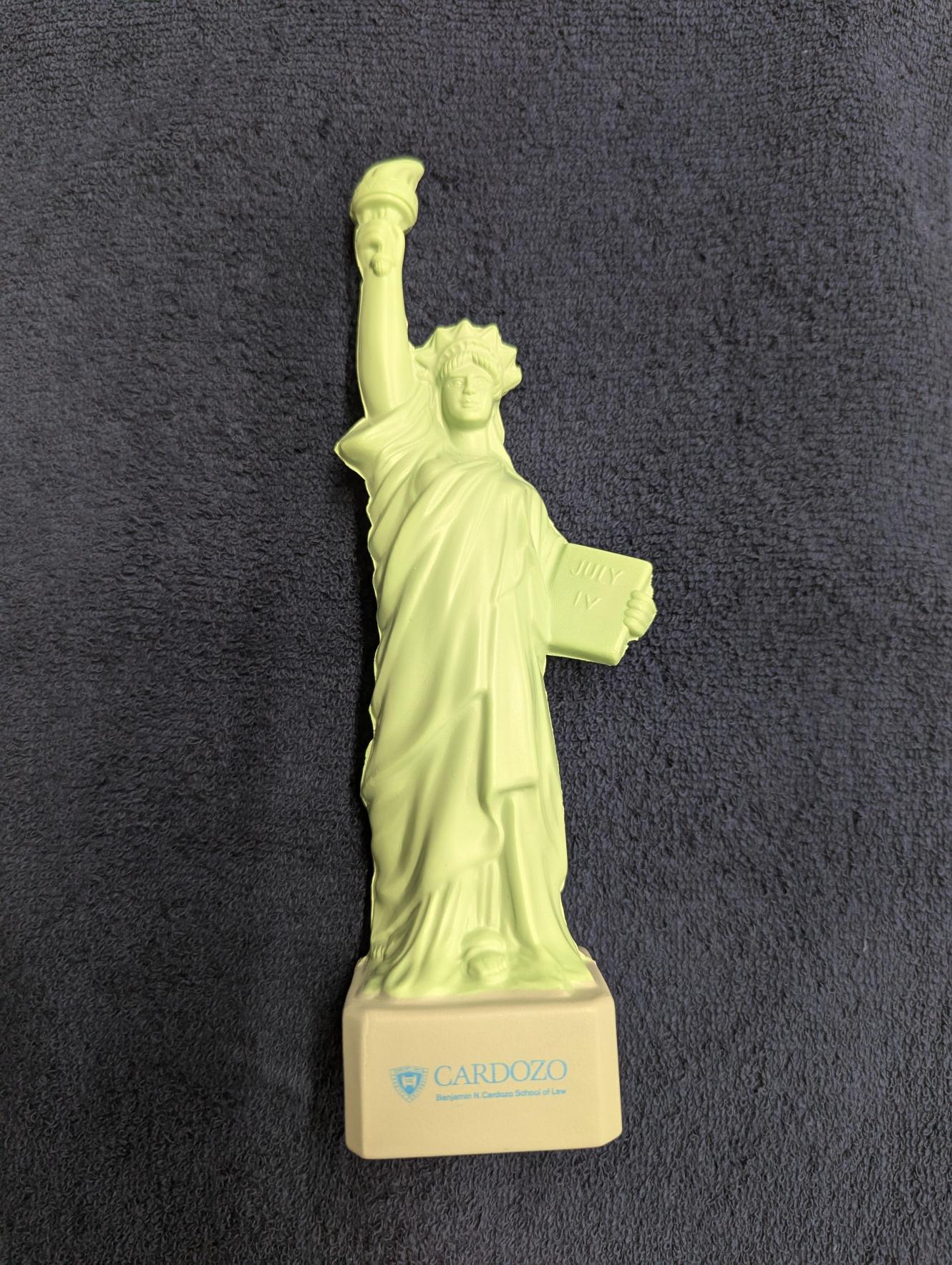 Cardozo Statue of Liberty Stress Toy