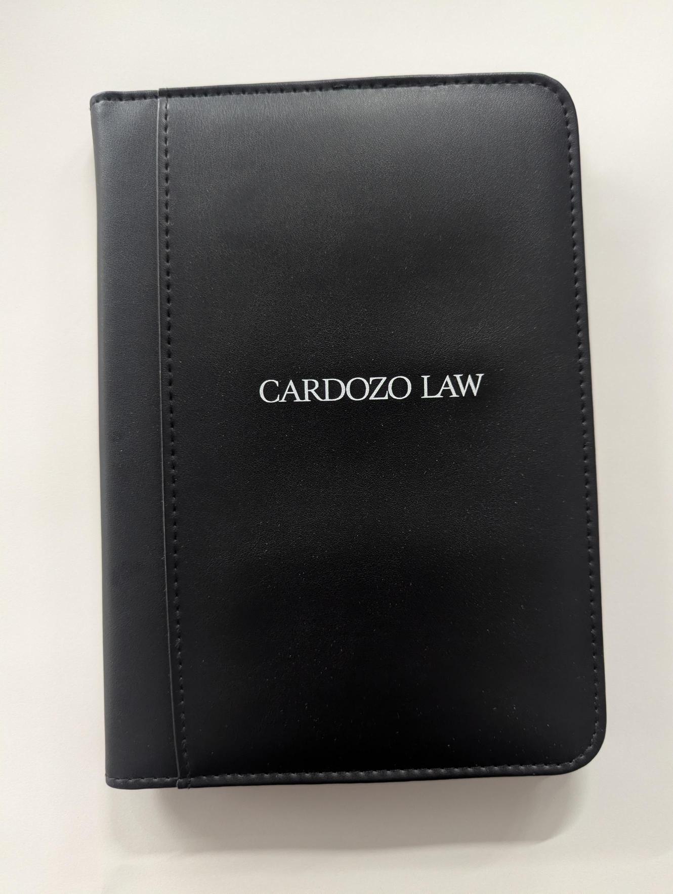 Cardozo Leather Notebook
