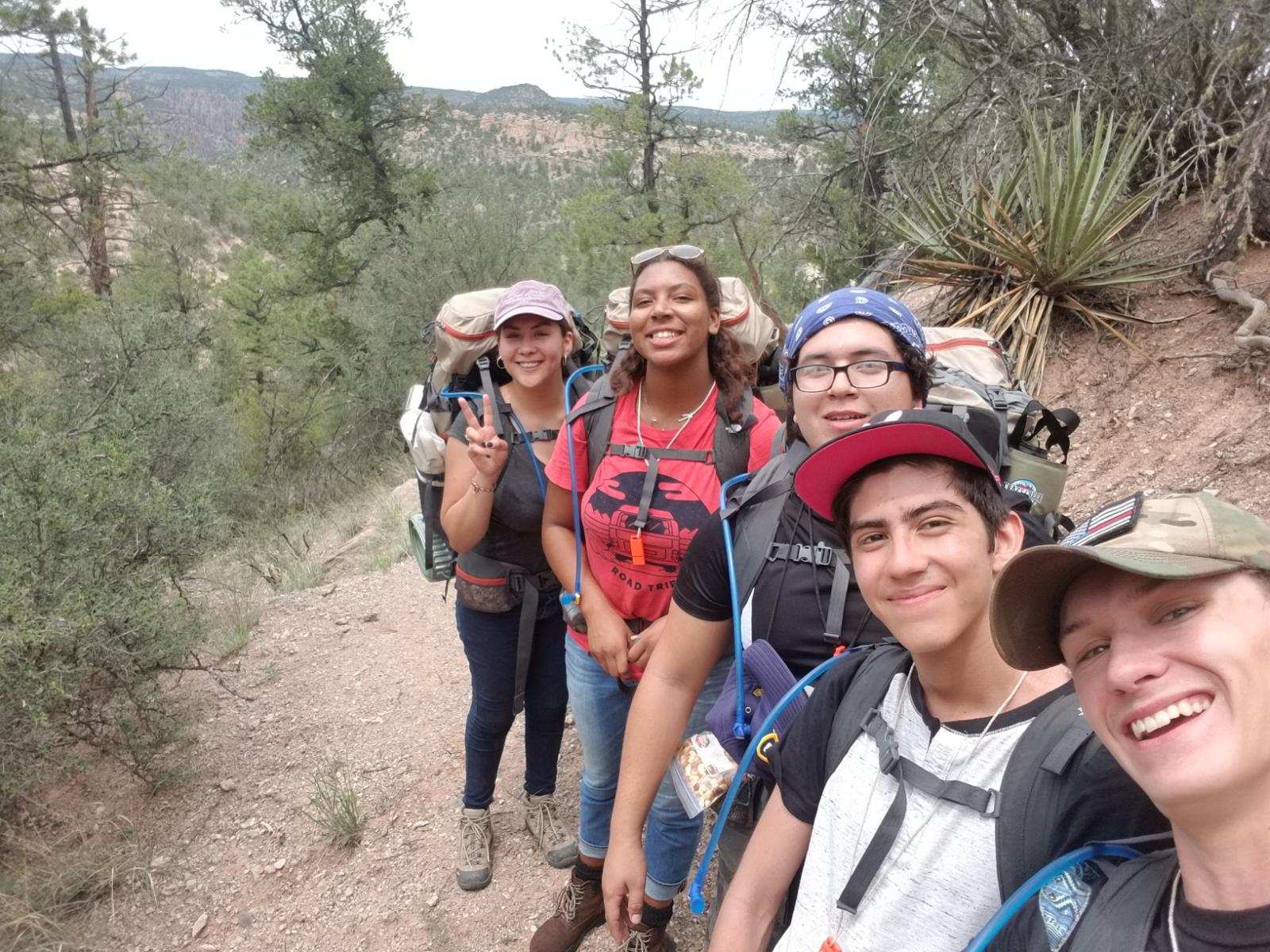 Backpacking in the Gila