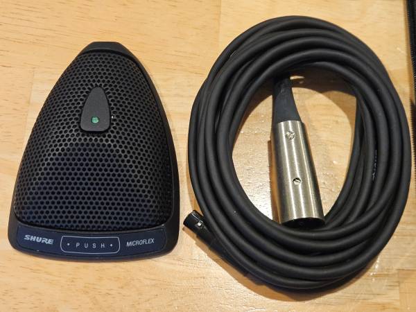SHURE Microflex Table Top Mic