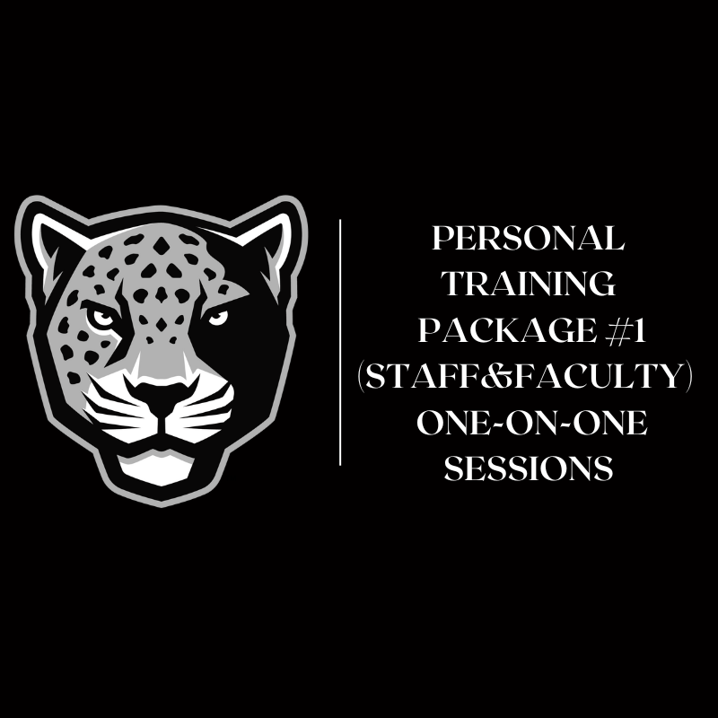 1-on-1 Personal Training package #1 Staff/Faculty