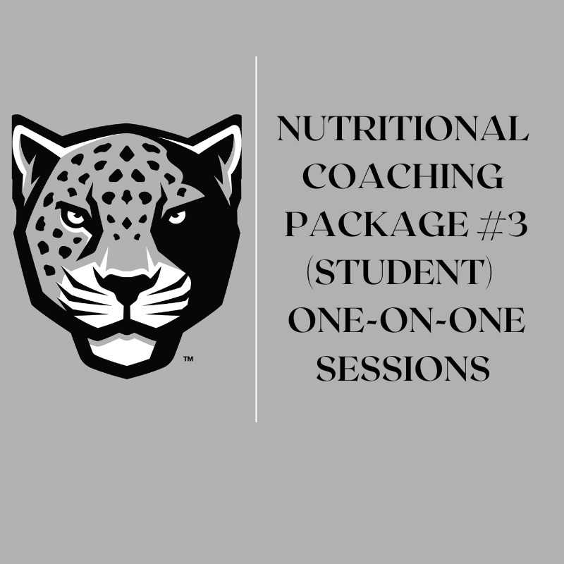 1-on-1 Nutritional Coaching package #3 Student
