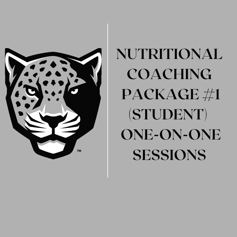 1-on-1 Nutritional Coaching package #1 Student