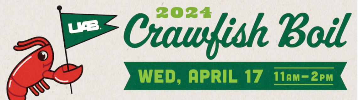 Crawfish Boil Wednesday, April 17